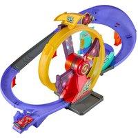 Mattel Disney & Pixar Cars Race To Celebrate: Lightning McQueen Celebration Raceway Playset & Toy Car