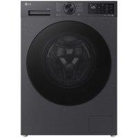 LG Series 5 AI Direct Drive F4X5013TBB 13 kg 1400 Spin Washing Machine - Matte Black, Black