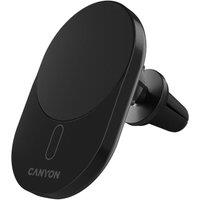 Canyon OnGrip 105 MagSafe Compatible Wireless Vent Mount Charger - Black, Black