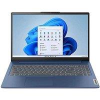 LENOVO IdeaPad Slim 3 15.3" Laptop, Copilot PC - Snapdragon X, 256 GB SSD, Cosmic Blue, Blue