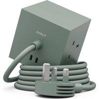 AVOLT Square 1 Power Cube 5-Socket Extension Lead - 1.8 m
