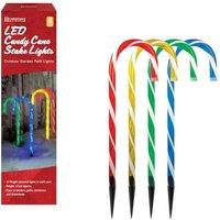 CHRISTMAS WORKSHOP 78610 LED Candy Cane Stick Stake Lights