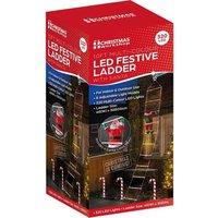 CHRISTMAS WORKSHOP 71899 Santa on Ladder Lights - 3 m, White