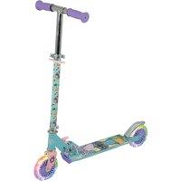 MOVE Deluxe Stitch Kids Folding Kick Scooter - Blue & Purple, Blue,Purple