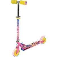 MOVE Barbie Folding Kick Scooter - Pink & Yellow, Yellow,Pink