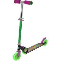 MOVE Teenage Ninja Turtles Kids Folding Kick Scooter - Purple & Green, Green,Purple