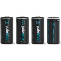 PALEBLUE PB-CR123A-C Rechargeable Batteries - Pack of 4