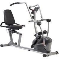 SUNNY HEALTH Performance Bluetooth Elliptical Machine - Grey & Black, Black,Silver/Grey