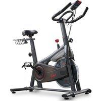 SUNNY HEALTH Active 200 Smart Plus Bluetooth Magnetic Cycling Exercise Bike - Black, Black