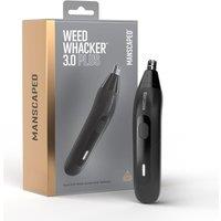 MANSCAPED The Weed Whacker 3.0 Plus Wet & Dry Nose & Ear Hair Trimmer - Black, Black