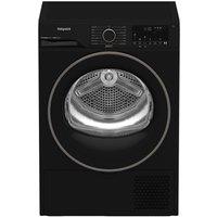 HOTPOINT C HSD 83M BB UK 8 kg Heat Pump Tumble Dryer - Black, Black