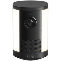 RING Spotlight Cam (2nd Gen) Retinal 2K WiFi Security Camera - Battery, Black, Black