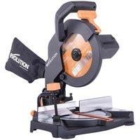 Evolution Compound 210 mm Mitre Saw, Black
