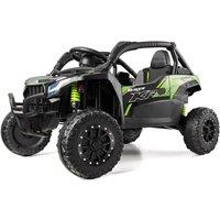 Xootz Kawasaki Teryx KRX 1000 12V Kids Ride-On Car - Green & Black, Green,Black