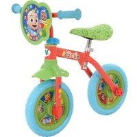 MOVE CoComelon 10 Kids Bike - Green, Blue & Red, Blue,Green,Red