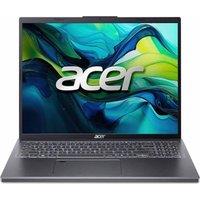 ACER Aspire 16 AI 16" Laptop - Snapdragon X, 512 GB SSD, Grey, Silver/Grey