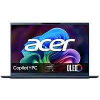 ACER Swift Go 16 AI OLED 16" Laptop, Copilot PC - AMD Ryzen AI 5, 512 GB SSD, Blue, Blue