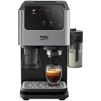 BEKO CaffeExperto CED7524X Bean to Cup Coffee Machine - Silver, Silver/Grey
