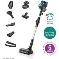 BOSCH Unlimited 7 BCS712LGB Dual Battery Cordless Vacuum Cleaner - Blue, Blue