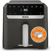 TEFAL Single Ingenio Mega Air Fryer - Dark Grey, Silver/Grey