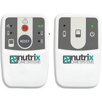 LIFEMAX Nutrix Wireless Alert System, White,Silver/Grey
