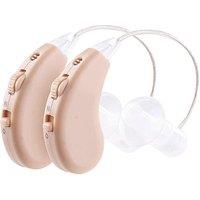LIFEMAX 2008 Twin Hearing Amplifier - Beige, Cream