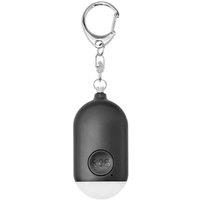LIFEMAX Rechargeable Personal Alarm System - Black, Black