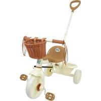 MOVE Steer Along Trike - Brown & White, White,Brown