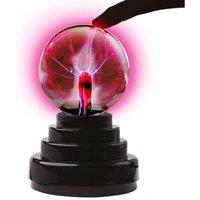 SCIENCE MAD SM74 2-in-1 Plasma Globe & Energy Stick - Black