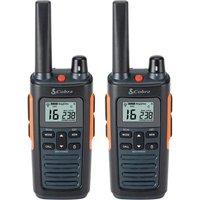 COBRA RX680 Walkie Talkies - Black & Orange, Black,Orange