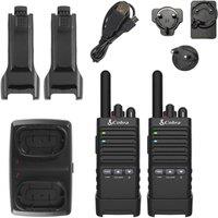 Cobra PX650 Walkie Talkies - Black, Twin Pack, Black