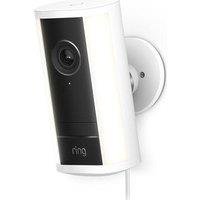 Ring Spotlight Cam Pro 4K Ultra HD WiFi Security Camera - Plug-in (2nd Gen, White), White