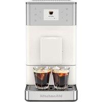 KITCHENAID KF3 5KES8453BPL Bean to Cup Coffee Machine - White Porcelain, White