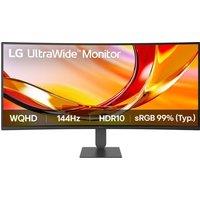 LG UltraWide 34U620B-B Quad HD 34 Curved VA Monitor - Black, Black