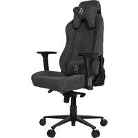 AROZZI Vernazza Soft Fabric Gaming Chair - Dark Grey, Silver/Grey,Black