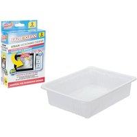 EAZEE2CLEA Miracle Microwave Cleaner & Tray - Pack of 2