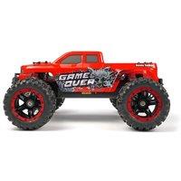 RCG MT-One Kevin Talbot Edition Brushed Electric Monster Truck - Red, Red