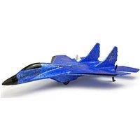 RCG Racing ZY-320 Raptor Mini Remote Control Flying Plane - Blue, Blue