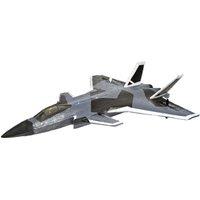 RCG Racing ZY-J20 Speed Remote Control Fighter Jet - Camo Grey, Silver/Grey