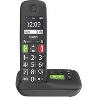 Gigaset E290A Cordless Phone - Black, Black