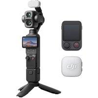 DJI Osmo Pocket 4P 4K Ultra HD Action Camera Vlogging Combo - Black, Black