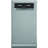 Hotpoint HP6FA10BS7A0XUK Slimline Dishwasher - Stainless Steel, Stainless Steel