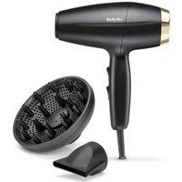 BABYLISS 6150DU Digital Power Dry Hair Dryer - Black & Rose Gold, Black