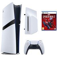 Sony PlayStation 5 Pro, PS5 Marvel's Spider-Man 2 & Disc Drive Bundle