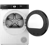 HISENSE 3S Series DH3S902BWCC WiFi-enabled 9 kg Heat Pump Tumble Dryer - White, White