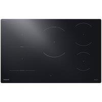 HOTPOINT HeatControl HTH8017KCF2 80 cm Electric Induction Hob - Black, Black