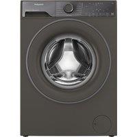 Hotpoint Fabric Care HB103WGCAREUK WiFi-enabled 10 kg 1400 Spin Washing Machine - Dark Grey, Silver/Grey
