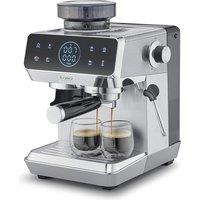 CASO EspressoGourmet & Grind 1826 Coffee Machine - Silver, Silver/Grey