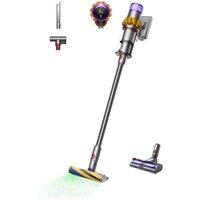 Dyson V15 Detect Absolute Cordless Vacuum Cleaner - Yellow & Nickel, Yellow,Silver/Grey