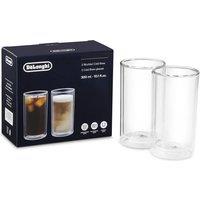 DELONGHI DLSC325 Cold Brew Glasses - Pack of 2, Clear